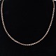Halskæde 
8K guld
60,5 cm