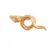 Ole Lynggaard 
mini charm 
snake i 18kt 
guld. Mål: 
17x6mm