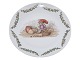 Bing & Grøndahl ChristmasSide plate with gnome 17.0 cm.
