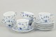 Royal CopenhagenBlue Fluted Plain – Set of Six Coffee ...