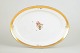 Royal CopenhagenGolden Basket, Large Oval Serving Platter.