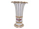 Royal Copenhagen 
"Henriette" Hetsch vase with gold edges