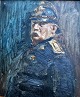Pegasus – Kunst 
- Antik - 
Design 
presents: 
Hansen, 
Hans Nicolaj 
(1853 - 1923) 
Denmark: 
Portrait of 
Deputy Fire ...