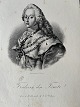 Ole Buus Larsen præsenterer: Litografi af Em. Bærentzen - Portræt af HM Kong Frederik V af Danmark og Norge.