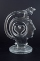 Bertil Vallien for Kosta Boda, figurative glass sculpture.