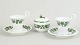 Meissen, Vine Leaves, coffee cups with saucers and sugar ...