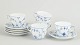 Royal Copenhagen, Blue Fluted Plain coffee cups with ...