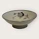 Moster Olga - Antik og Design presents: Black roseCopenhagen porcelain paintingBowl on foot*DKK 75