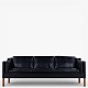 Roxy Klassik præsenterer: Børge Mogensen / Fredericia Furniture.BM 2213 - 3 pers. sofa i sort ...