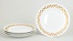 Royal Copenhagen sæt af fire store middagstallerkener.