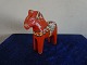 Red Dala horses from Sweden H 13.5cms