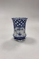 Danam Antik presents: Royal Copenhagen Blue Fluted Full Lace Vase No. 1016