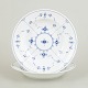 L'Art presents: Royal Copenhagen Blue Fluted Plain two soup plates.