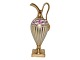 Dresden porcelainSmall vase with gold decoration