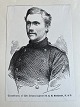 Ole Buus Larsen præsenterer: Litografi af sekondløjtnant Richard Heinrich Gottfried Gradhandt.