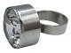 N.E. From sterling silverLarge ring with large crystal - Size 57