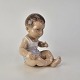 Kinnerup Antik & Porcelæn præsenterer: DJ figur 405Dreng12 cm