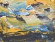 L'Art præsenterer: Batte Sahlin, oliemaleri på plade, listet svensk billedkunstner.