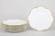 L'Art præsenterer: Haviland & Co Limoges, sæt af syv middagstallerkener.