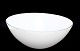Sus Antik præsenterer: Ekstra stor skål, Hvid Cocoon, Holmegaard