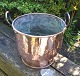 Pegasus – Kunst - Antik - Design presents: Danish antique copper bucket with sack, 19th century.