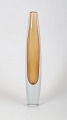 Vicke Lindstrand for Kosta Boda, art glass vase.