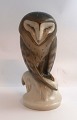 Lundin Antique præsenterer: Royal Copenhagen. Porcelænsfigur. Slørugle. Model 273. Højde 21,5 cm. (1 sortering)