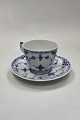 Danam Antik præsenterer: Royal Copenhagen Musselmalet Halvblonde Kaffekop No. 626 - SKÅRET