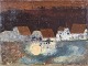 Per Damm, oliemaleri på lærred, listet dansk billedkunstner.