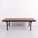Osted Antik & Design præsenterer: Dansk Sofabord i Brasiliansk Palisander med Udtræksbakke og Formica 1960erne