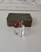 N.E.From vintage ring in sterling silver with amber