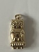 Antik Huset presents: Owl Pendant / Charms in 14 carat goldHeight 2.4 cm