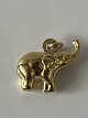 Elefant Vedhæng / Charms i 14 karat guldHøjde 1,6 cm