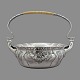 A. Dragsted; Bowl in sterling silver with handle