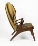 Lundin Antique præsenterer: Super flot lænestol i teak designet af Kurt Østervig