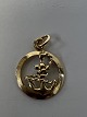 Antik Huset præsenterer: Anker Vedhæng/Charms i 14 karat guld.Højde: 2,0 cm.