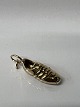 Fodboldsko Vedhæng/Charms i 14 karat guld.Højde: 2,9 cm.