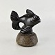 Kinnerup Antik & Porcelæn præsenterer: Just Andersen figurfisk på sten7 cm