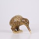 Osted Antik & Design præsenterer: Knud Basse Figur af Kiwi Fugl 7,5 x 6 x 12 cm