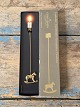 Karstens Antik præsenterer: Georg Jensen forgyldt lysholder - Gyngehest fra 1996