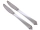 Georg Jensen Pyramide sterling sølvFrokostkniv med grillskær 20,6 cm.