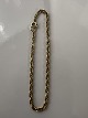 Antik Huset præsenterer: Snoet Armbånd, 14 Karat Guld Længde 16,7 cm.