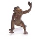 Aabenraa Antikvitetshandel präsentiert: Wiener Bronze Figur in Form einem Affen gestempelt Bergman. H: 9,8cm