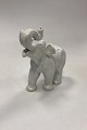Danam Antik præsenterer: Royal Copenhagen Blanc de Chine Figur - Elefant No. 236