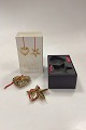 Danam Antik præsenterer: Georg Jensen Christmas Collectibles Julepynt - Hjerte og Stjerne Forenet med Mistelten ...