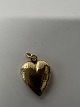 14 karat guld Hjerte.Charms / Vedhæng.Højde 1,6 cm.