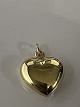 14 karat guld Hjerte.Charms / Vedhæng.Højde 1,7 cm.