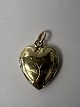 14 karat guld. Hjerte.Charms / Vedhæng.Højde 2,0 cm.