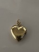 14 karat guld. Hjerte.Charms / Vedhæng.Højde 1,8 cm.