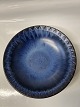 Løvemose bowl glazed in bluish shades.Danish ...